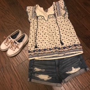 NWOT Point Sur J.Crew Top